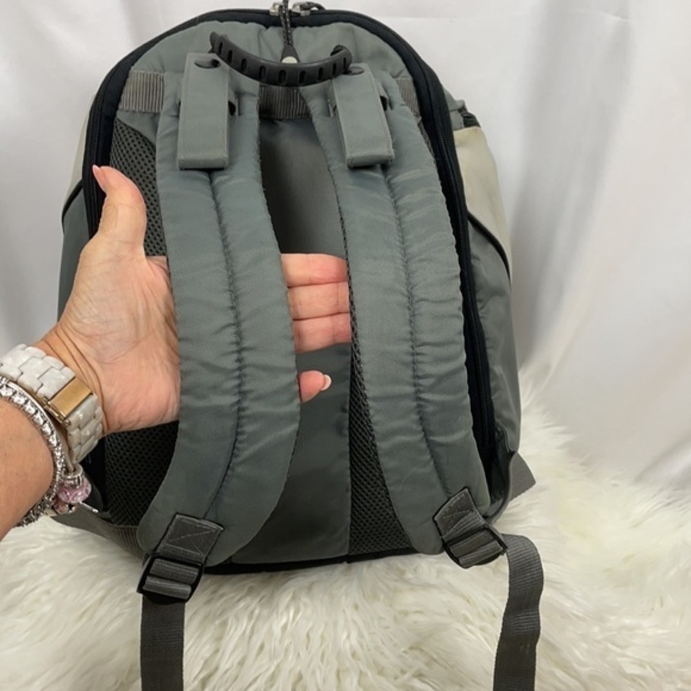 Columbia Gray And Orange Backpack - image 6